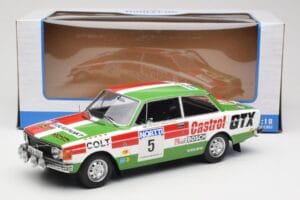 Volvo 142 #5 H. Mikkola / E. Rautanen Rally 1000 Lakes 1973 MCG 1:18 MCG18529R Metall — bild 6 av 6