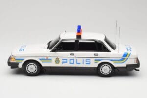 Volvo 240 GL Polis Sweden Minichamps 1:18 155171490 Metall — bild 3 av 6