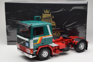 Volvo F1220 Grön Röd Road Kings 1:18 RK180032 Metall — bild 8 av 8