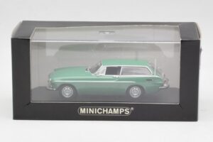 Volvo P1800 ES Brittiskt Racinggrön Minichamps 1:43 430171671 Metall — bild 4 av 4