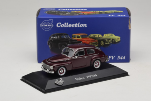 Volvo PV544 Mörkröd Atlas 1:43 8506014 Metall — bild 4 av 4