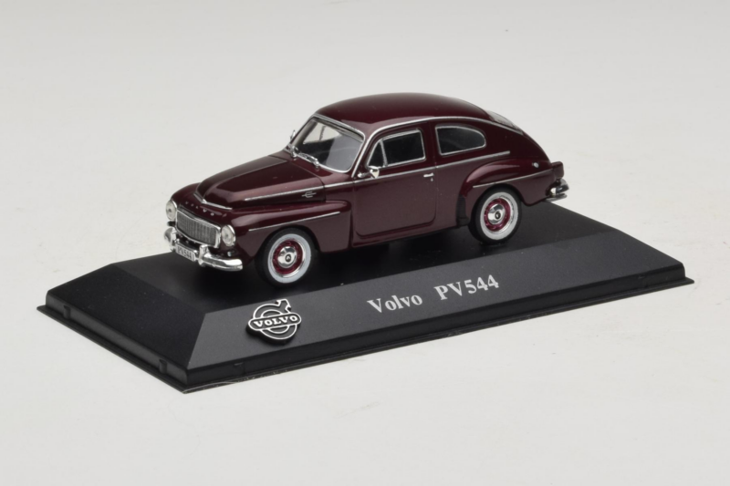 Volvo PV544 Mörkröd Atlas 1:43 8506014 Metall