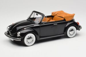 Volkswagen Beetle 1303 Cabriolet Svart Norev 1:18 188533 Metall