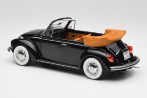 Volkswagen Beetle 1303 Cabriolet Svart Norev 1:18 188533 Metall — bild 5 av 6