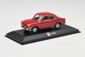 Volkswagen 1500 Ruby Röd Minichamps 1:43 VW001 Metall — bild 2 av 4
