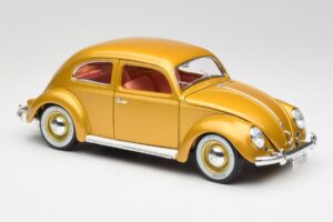 Volkswagen Beetle Guld Bburago 1:18 3361 Metall — bild 6 av 8