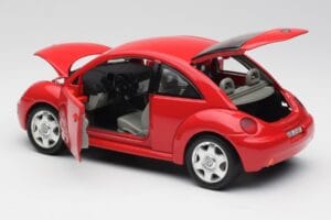 Volkswagen New Beetle Röd Bburago 1:18 8185108 Metall — bild 5 av 8