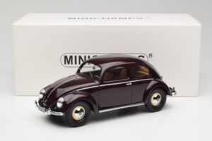 Volkswagen Beetle Ruby Röd Minichamps 1:18 107054002 Resin — bild 6 av 6