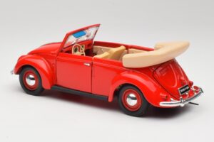 Volkswagen Cabriolet Ruby Röd Maisto 1:18 32826 Metall — bild 7 av 8