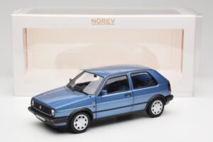 Volkswagen Golf Mk2 10 Million Star Blå Metallic Norev 1:18 188562 Metall — bild 8 av 8