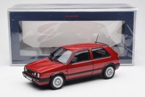 Volkswagen Golf Mk2 GTI Röd Metallic Norev 1:18 188555 Metall — bild 8 av 8