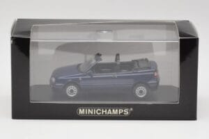 Volkswagen Golf Mk3 Cabriolet Maritime Blå Minichamps 1:43 400055530 Metall — bild 4 av 4