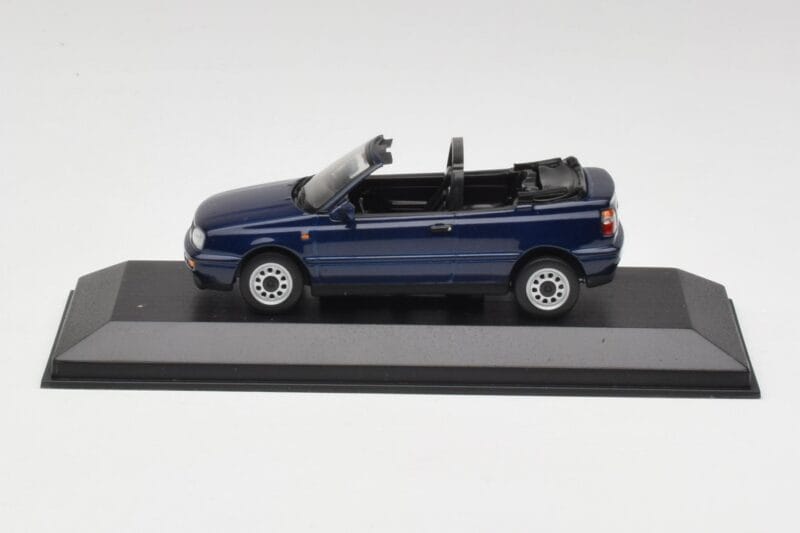Volkswagen Golf Mk3 Cabriolet Maritime Blå Minichamps 1:43 400055530 Metall