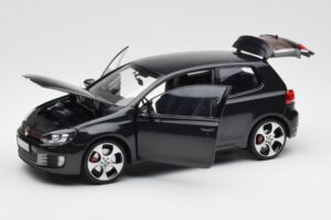 Volkswagen Golf Mk6 GTI Grå Metallic Norev 1:18 188503 Metall — bild 2 av 7