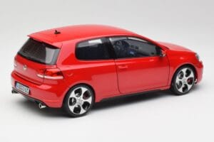 Volkswagen Golf Mk6 GTI Tornado Röd Norev 1:18 5K3099302Y3D Metall — bild 3 av 8