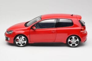 Volkswagen Golf Mk6 GTI Tornado Röd Norev 1:18 5K3099302Y3D Metall — bild 4 av 8