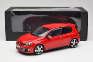Volkswagen Golf Mk6 GTI Tornado Röd Norev 1:18 5K3099302Y3D Metall — bild 8 av 8
