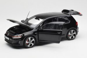 Volkswagen Golf Mk7 GTI Svart Norev 1:18 188550 Metall — bild 2 av 8