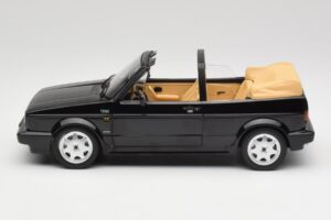 Volkswagen Golf Mk1 Cabriolet Svart Norev 1:18 188568 Metall — bild 3 av 6