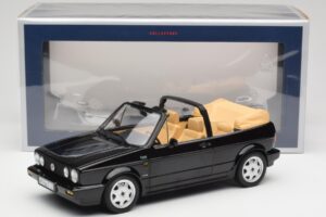 Volkswagen Golf Mk1 Cabriolet Svart Norev 1:18 188568 Metall — bild 6 av 6