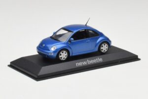 Volkswagen New Beetle Satellite Blå Minichamps 1:43 430058004 Metall — bild 2 av 4