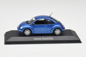 Volkswagen New Beetle Satellite Blå Minichamps 1:43 430058004 Metall