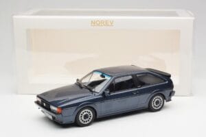 Volkswagen Scirocco Mk2 Scala Helios Blå Metallic Norev 1:18 188632 Metall — bild 6 av 6