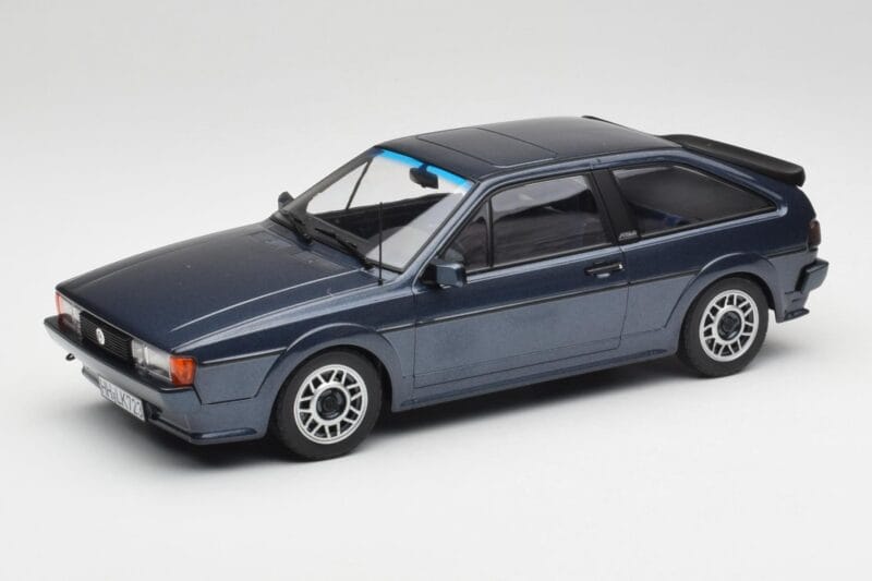 Volkswagen Scirocco Mk2 Scala Helios Blå Metallic Norev 1:18 188632 Metall