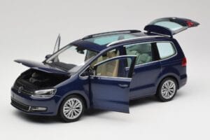Volkswagen Sharan 7N Shadow Blå Metallic Minichamps 1:18 110051100 Metall — bild 2 av 8