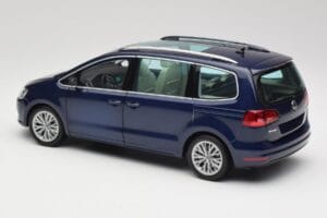 Volkswagen Sharan 7N Shadow Blå Metallic Minichamps 1:18 110051100 Metall — bild 7 av 8