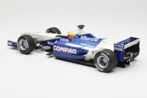 Williams FW23 BMW #5 R. Schumacher Practice San Marino GP 2001 Minichamps 1:18 80430146710 Metall — bild 5 av 6