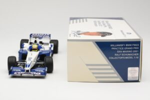 Williams FW23 BMW #5 R. Schumacher Practice San Marino GP 2001 Minichamps 1:18 80430146710 Metall — bild 6 av 6
