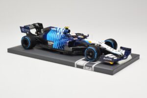 Williams Racing Mercedes FW43B #6 N. Latifi Belgian GP 2021 Minichamps 1:18 117211306 Metall — bild 4 av 6
