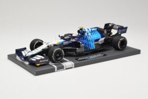 Williams Racing Mercedes FW43B #6 N. Latifi Saudi Arabian GP 2021 Minichamps 1:18 117212206 Metall — bild 2 av 6