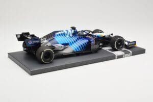 Williams Racing Mercedes FW43B #63 G. Russell Saudi Arabian GP 2021 Minichamps 1:18 117212263 Metall — bild 3 av 6
