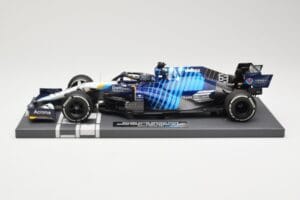 Williams Racing Mercedes FW43B #63 G. Russell Saudi Arabian GP 2021 Minichamps 1:18 117212263 Metall
