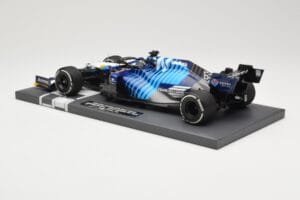 Williams Racing Mercedes FW43B #63 G. Russell Saudi Arabian GP 2021 Minichamps 1:18 117212263 Metall — bild 5 av 6