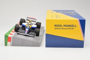 Williams Renault FW14B #5 N. Mansell F1 World Champion 1992 Collectors Box Minichamps 1:18 113920005 Metall — bild 6 av 6