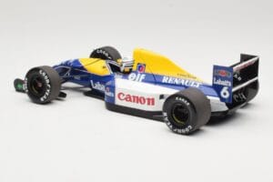 Williams Renault FW14B #6 R. Patrese 1992 Minichamps 1:18 110920006 Metall — bild 7 av 8