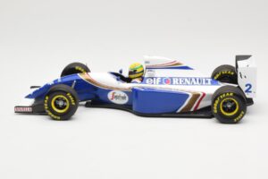 Williams FW16 Renault #2 A. Senna San Marino GP 1994 Minichamps 1:18 540941832 Metall — bild 4 av 7