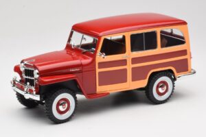 Willys Jeep Station Wagon Röd Road Signature 1:18 92858 Metall