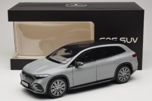 Mercedes EQS SUV X296 Manufaktur Alpine Grey NZG 1:18 B66960591 Metall — bild 8 av 8