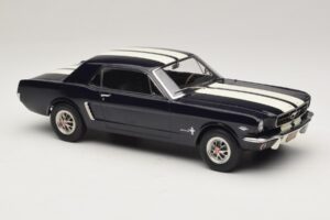 Ford Mustang Nightmist Blue Norev 1:18 182805 Metall — bild 4 av 6