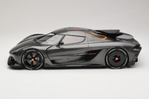 Koenigsegg Jesko Absolut 0-400-0 km/h Rekord Graphite Grey GT Spirit 1:12 GT575 Resin — bild 3 av 6