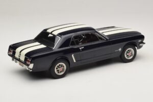 Ford Mustang Nightmist Blue Norev 1:18 182805 Metall — bild 2 av 6