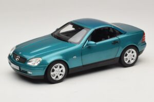 Mercedes SLK R170 Vivianite Green Norev 1:18 183021 Metall — bild 3 av 10