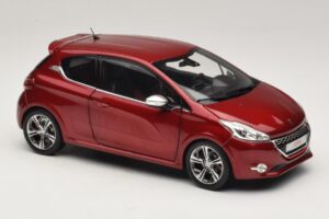 Peugeot 208 GTI Rubis Red Norev 1:18 184700 Metall — bild 6 av 8