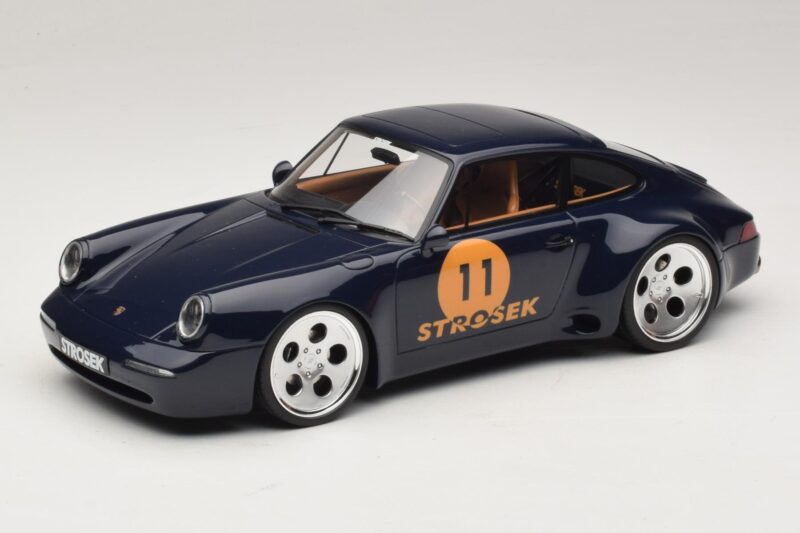 Porsche 911 964 Strosek Mega 30 Sea Blue GT Spirit 1:18 GT969 Resin