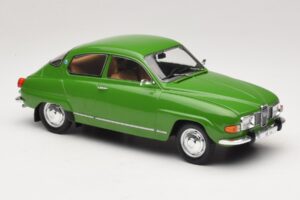 Saab 96 V4 Grön MCG 1:18 MCG18655 Metall — bild 4 av 6