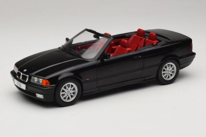 BMW 3 Series E36 Cabriolet Svart MCG 1:18 MCG18318 Metall